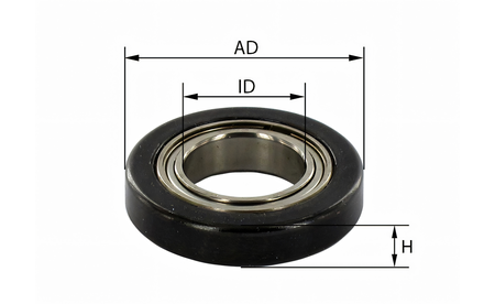 Ball Bearing D 30mm d 8mm E-00150