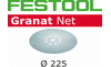 Festool Abrasive net Granat Net STF D225 P120 GR NET/25 F-203314