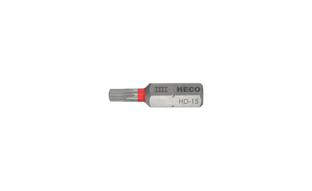 Bits, HECO-Drive, HD-15, red, 2 pcs. HC-59155