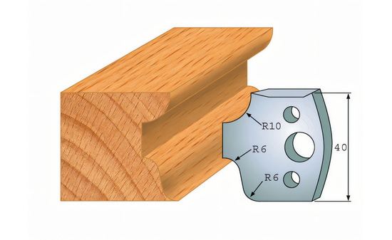 Pair of moulding knives 045 I-F026-045