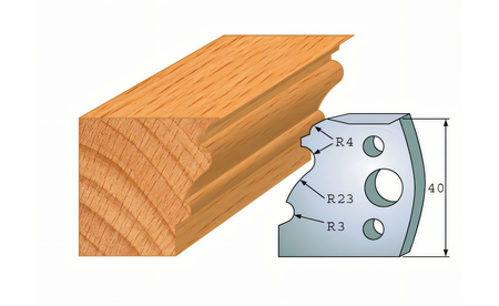 Pair of moulding knives 103 I-F026-103