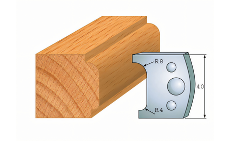 Pair of moulding knives 070 I-F026-070