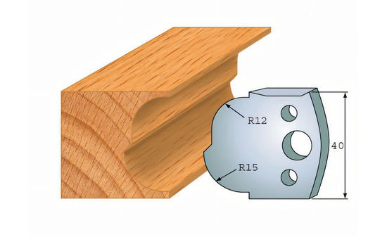 Pair of moulding knives 115 I-F026-115