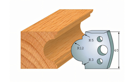 Pair of deflectors 018 I-F027-018