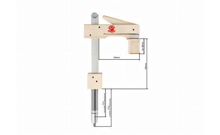 Workbench clamp Adapter Basic 150/20 KL-AB-1520 5