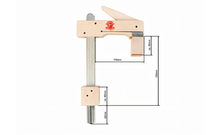 Workbench Clamp Adapter Basic Mini 150/20 KL-ABM-1520 4