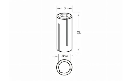 Reducing sleeve T-CLT-SLV-363 1