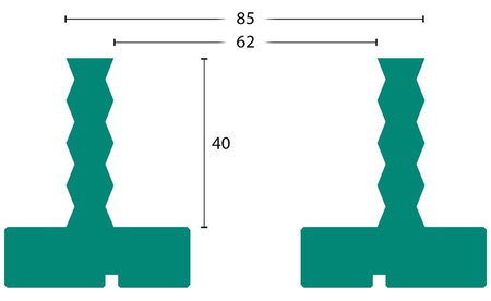 Woodturning Deep Grip Jaws I-145-502670 1