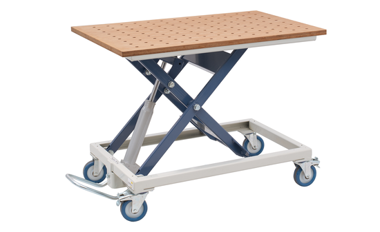 Beck HS300M table with beech MFT Top BK-190-202-00