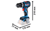 BOSCH GSB 18V-90 C Professional cordless impact drill B-0-601-9K6-105 1