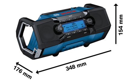 BOSCH GPB 18V-2 SC Professional Radio B-0-601-4A3-100 2