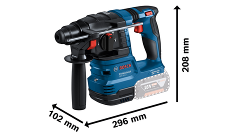 BOSCH GBH 18V-22 Professional cordless hammer drill with SDS plus B-0-611-924-003 2