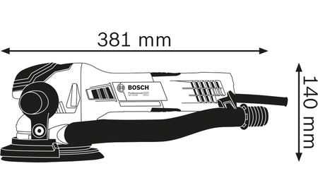 BOSCH GET 75-150 Professional random orbital sander B-0-601-257-101 2