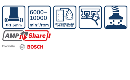 BOSCH GSS 18V-13 Professional cordless orbital sander B-0-601-9L0-101 2