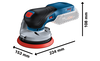 BOSCH GEX 18V-125 Professional cordless random orbital sander B-0-601-372-200 1