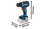 BOSCH GSR 18V-90 C Professional cordless drill driver B-0-601-9K6-005 2