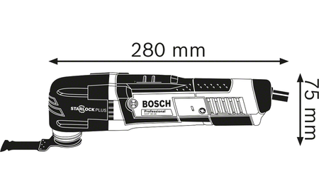 BOSCH GOP 30-28 Professional Multi-Cutter B-0-601-237-000 2