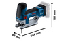 BOSCH GST 18V-155 SC Professional cordless jigsaw B-0-601-5B0-000 1