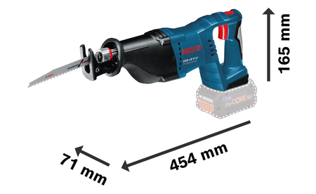 BOSCH GSA 18V-LI Professional cordless reciprocating saw B-0-601-64J-007 1