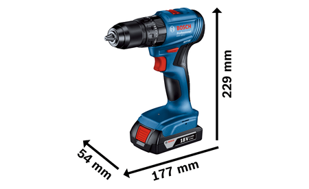 BOSCH GSB 18V-45 Professional cordless hammer drill B-0-601-9K3-305 1