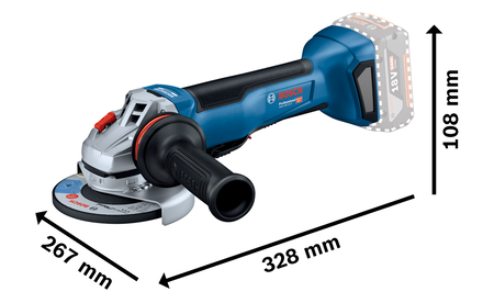 BOSCH GWS 18V-10 P Professional cordless angle grinder B-0-601-9J4-101 1