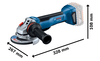 BOSCH GWS 18V-10 P Professional cordless angle grinder B-0-601-9J4-101 1