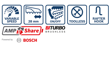 BOSCH GSA 18V-28 Professional cordless reciprocating saw BITURBO B-0-601-6C0-001 2