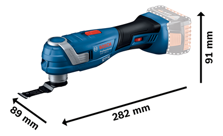 BOSCH GOP 18V-34 Professional Multi-Cutter B-0-601-8G2-000 1