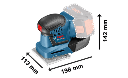 BOSCH GSS 18V-10 Professional cordless orbital sander B-0-601-9D0-202 1