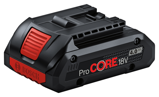 BOSCH ProCORE18V 4.0Ah Professional battery pack B-1-600-A01-6GB