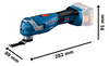 BOSCH GOP 18V-34 Professional Multi-Cutter B-0-601-8G2-002 1