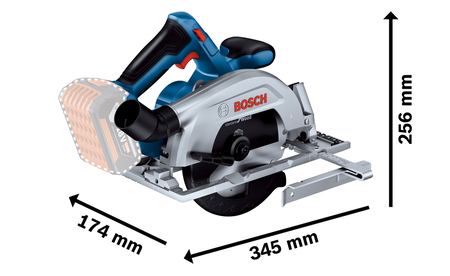 BOSCH GKS 18V-57-2 Professional cordless circular saw B-0-601-6C1-202 1