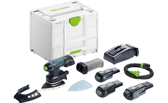 Festool Cordless delta sander DTSC 400 3,0 I-Set F-578138