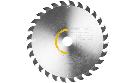 Festool Circular saw blade set KSB-SORT/3 W 168x1,8 F-578566 1