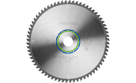 Festool Circular saw blade set KSB-SORT/3 W/A 260x2,5 F-578570 1