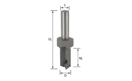 WPL Slot Routing CutterZ1+1 D 16 x 29 mm I-F044-16321 4