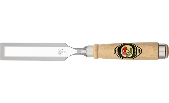 Two Cherries chisel with hornbeam handle, 32 mm KI-1001032