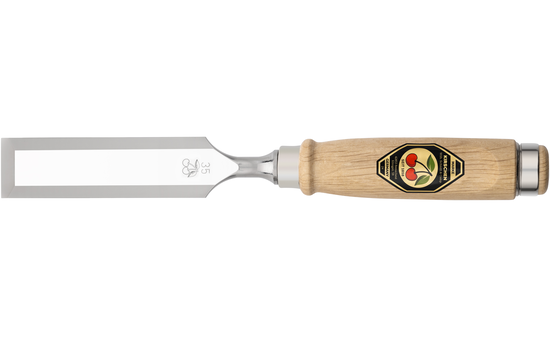 Two Cherries chisel with hornbeam handle, 35 mm KI-1001035