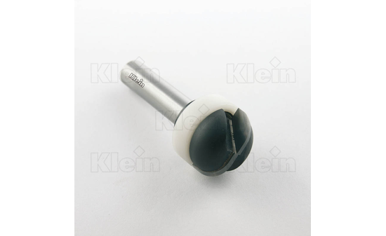 Cove bit with upper ball bearing guide for Corian R10 KLE-E342-286-R