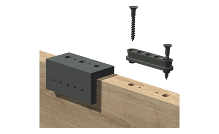 Keilverbinder Long Dovetail Connector Drilling Template -15mm KV-B-002-15 2