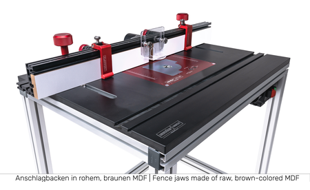 sauter FML-BR Router Table Set - Red Edition SET-FT-BR-RED