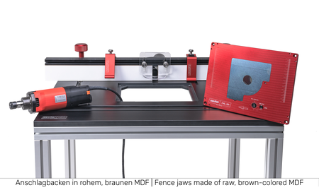 sauter FML-BR Router Table Set - Red Edition SET-FT-BR-RED 1