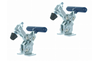 Set of 2 Sauter vertical clamps with T-handle SET-2X-GH-12080-U | © sauter GmbH