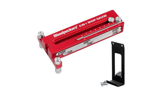 Woodpeckers 6 in 1 Shop Gauge W-6N1SHOP-24