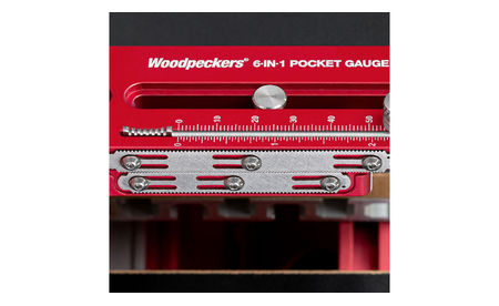 Woodpeckers 6 in 1 Shop Gauge W-6N1SHOP-24 1