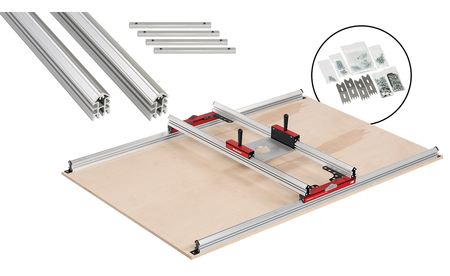 Woodpeckers Extended Slab Flattening Mill, Basic SET-SLBFLTXL