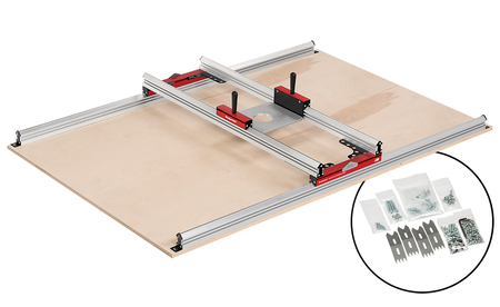 Woodpeckers Extended Slab Flattening Mill, Basic SET-SLBFLTXL 5