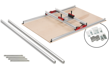 Woodpeckers Extended Slab Flattening Mill, Basic SET-SLBFLTXL 7